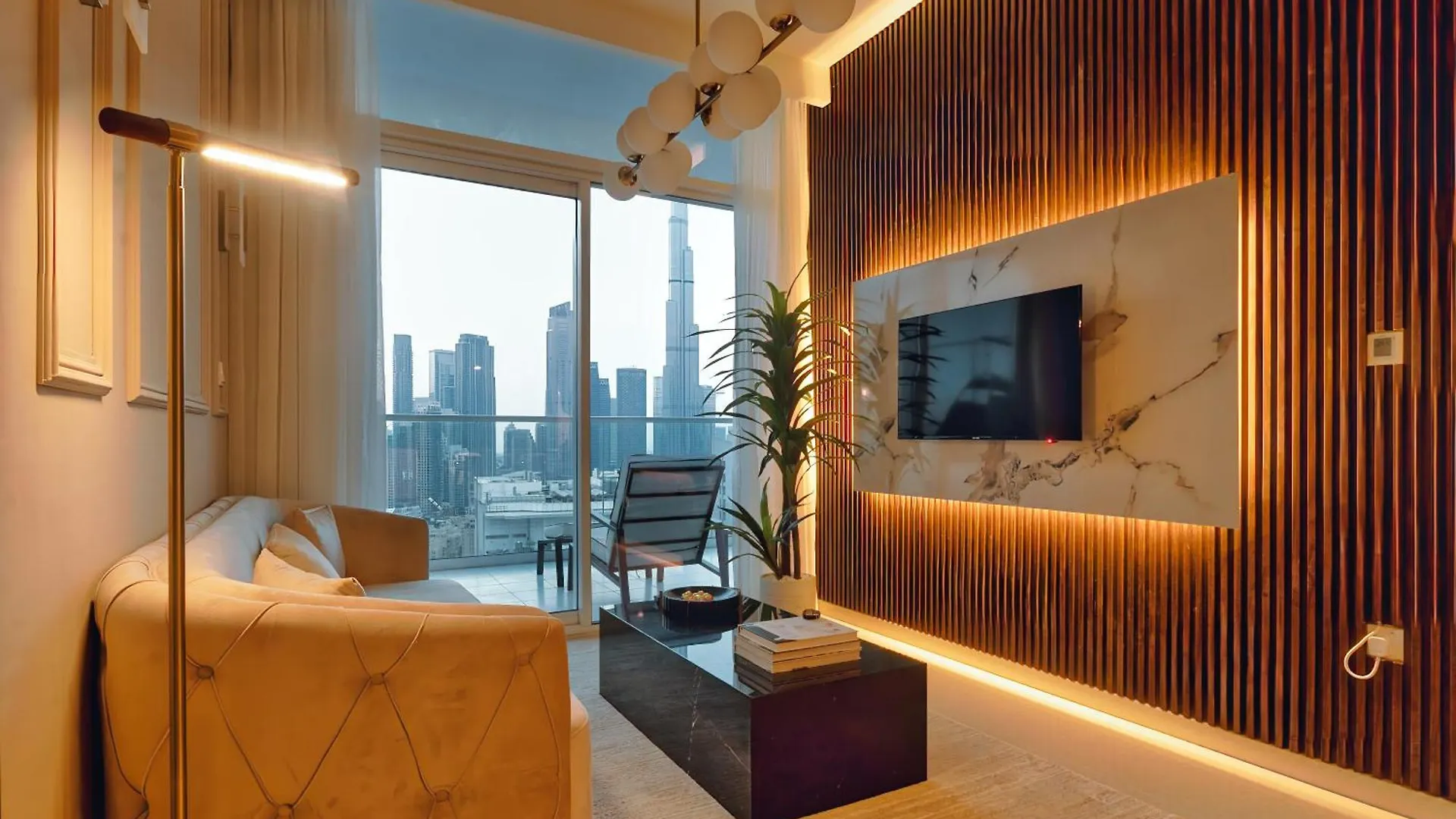 アパート Luxury Top Floor, With Full Burj Khalifa View ドバイ