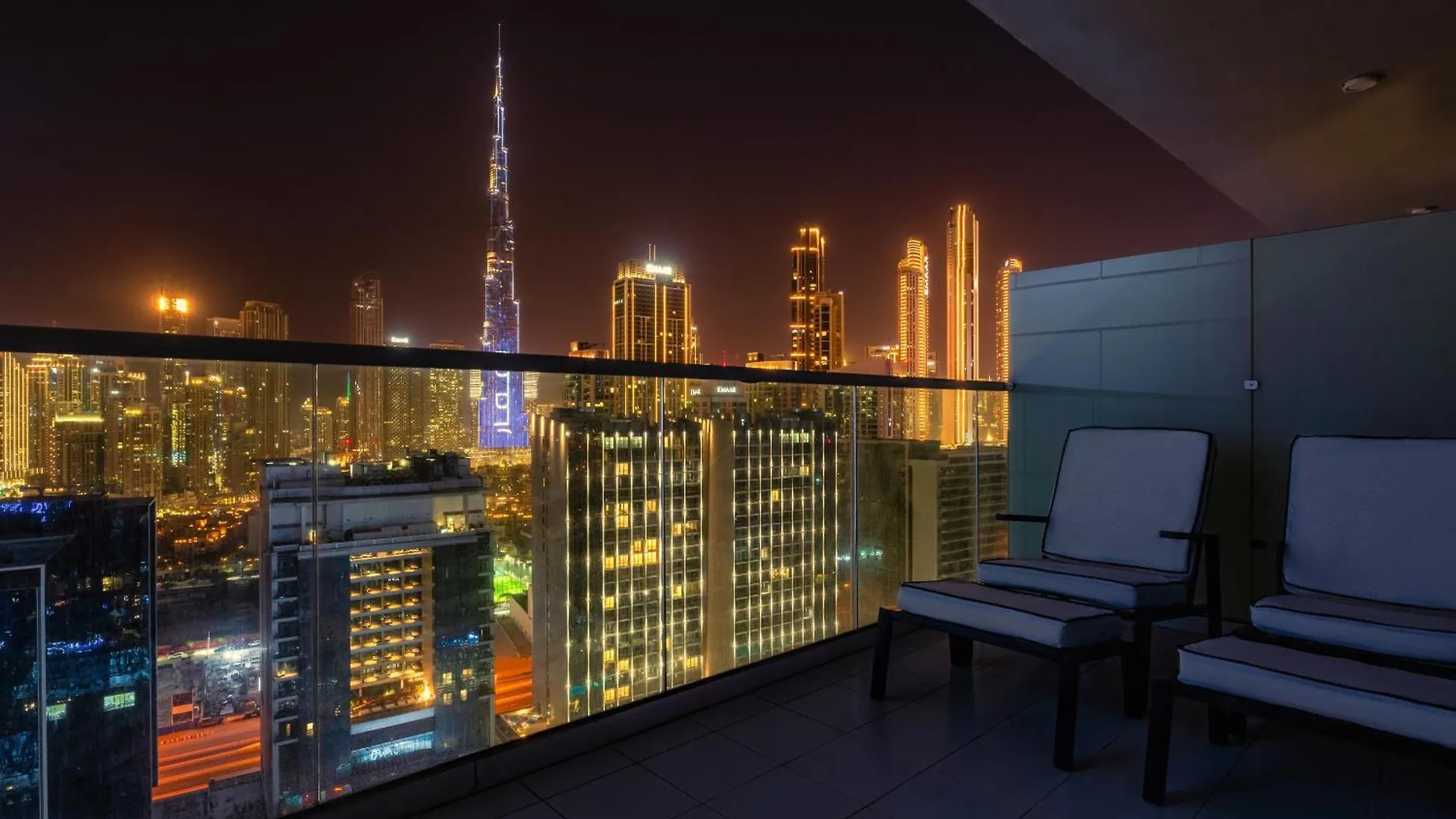 アパート Luxury Top Floor, With Full Burj Khalifa View ドバイ